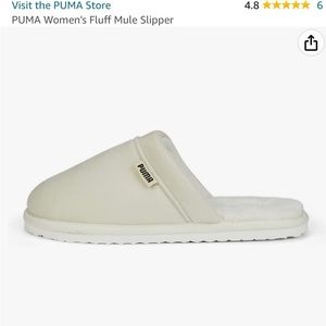 Puma Fluff Slippers. Brand New.